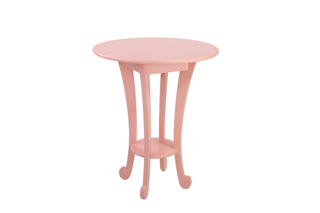 Tulip Bistro Table in Youthful Coral