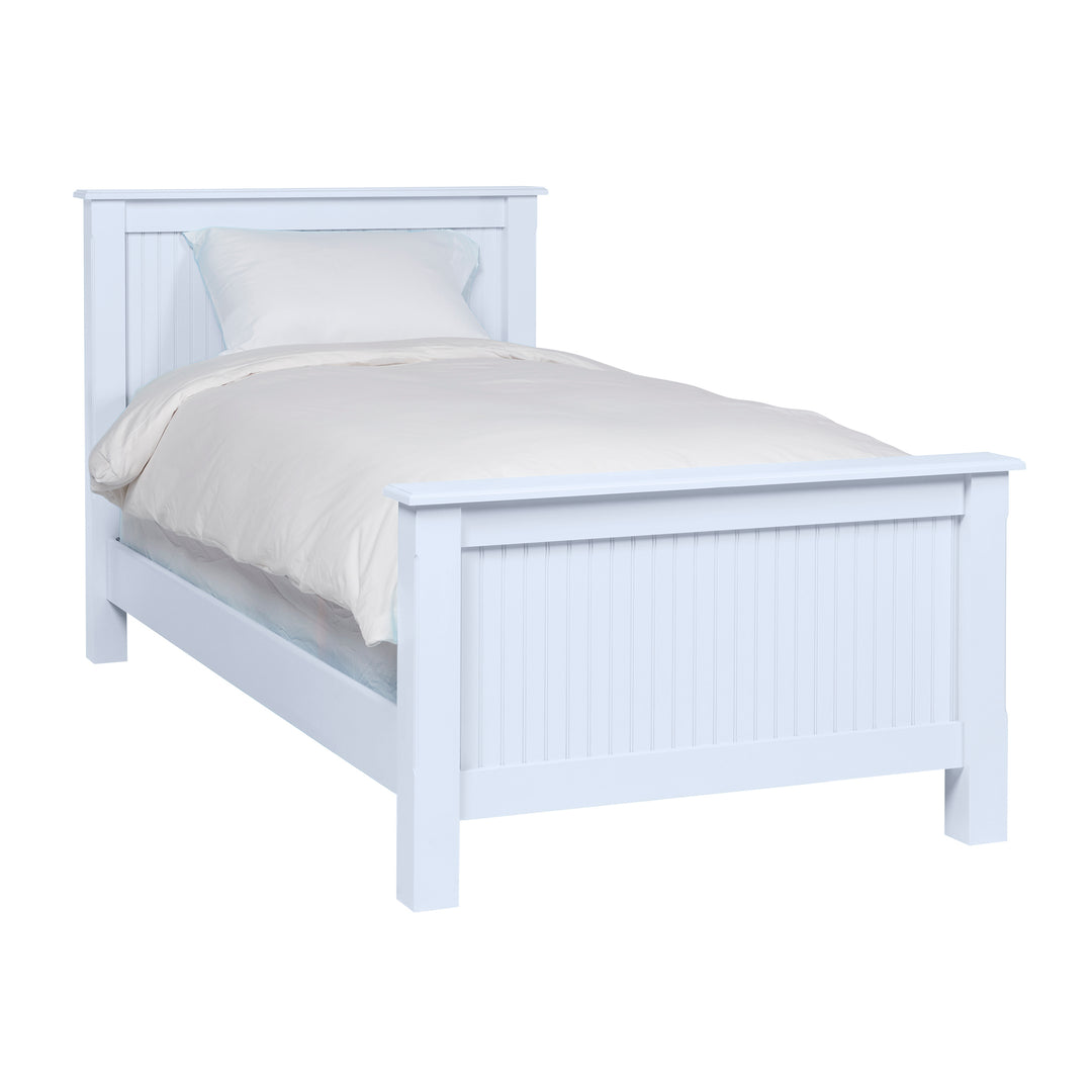 Twin Louisa Standard Bed in Wisp with Shiplap Panels (Not as pictured)